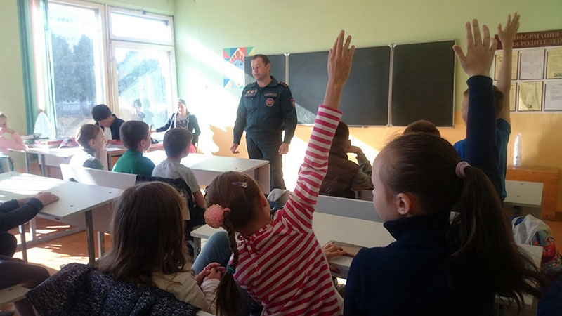 Профилактические занятия с детьми в летних лагерях