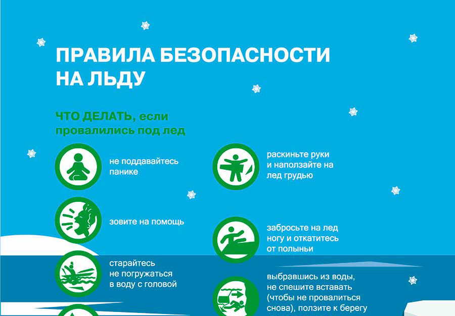 Правила поведения на льду