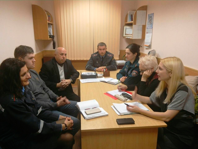 В ноябре 2017 года проведено 14 заседаний советов общественных пунктов охраны правопорядка, из них на базе ЖЭС № 91 проведено 1 выездное заседание.