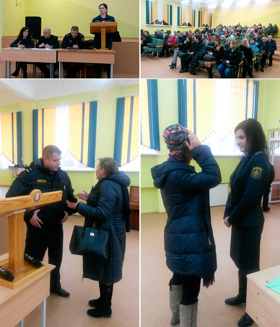 В Заводском районе прошли выездные заседания советов общественных пунктов охраны правопорядка Заводского района г.Минска