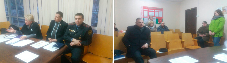 В Заводском районе прошли выездные заседания советов общественных пунктов охраны правопорядка Заводского района г.Минска