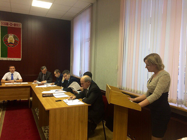 22 ноября 2016 г. состоялось заседание администрации Заводского района г.Минска
