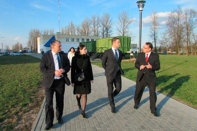 Австрийская делегация почтила память погибших в Тростенце
