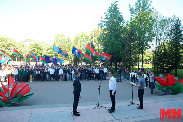 В Заводском районе торжественно открыли третий трудовой семестр