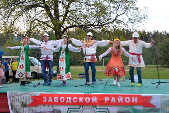 ЗАВОДСКОЙ РАЙОН ПРОВЕЛ ТУРСЛЕТ НА ИСЛОЧИ