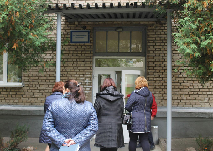 Объезд общежитий в Заводском районе.