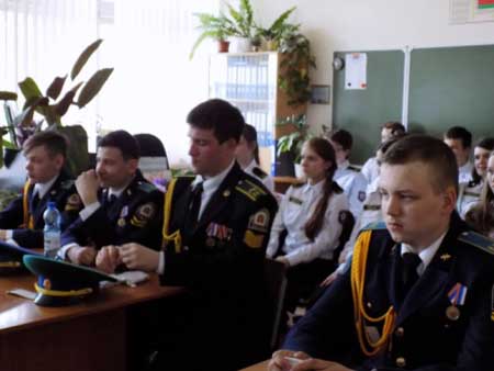 Встреча делегаций учащихся правовых классов