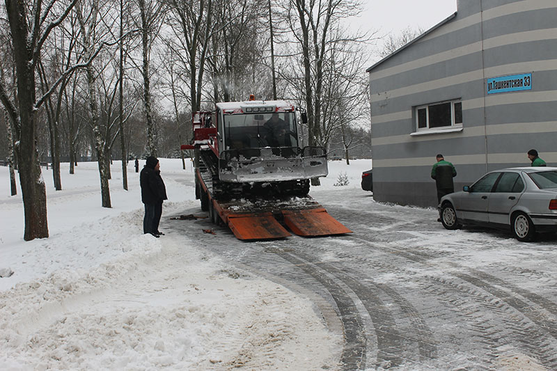 Лыжероллерная трасса в Заводском районе