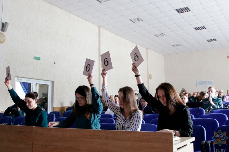 В столице прошел городской этап республиканского конкурса «Школа безопасности»