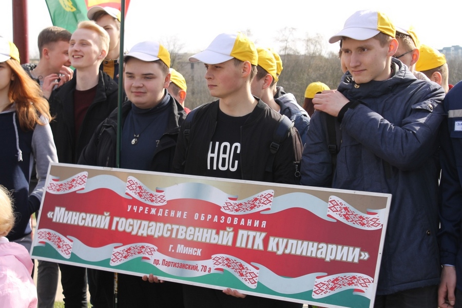 20 апреля 2019 г. в Заводском районе столицы, первом в Минске и республике, прошло торжественное открытие летнего трудового семестра «Студенческое лето – 2019».