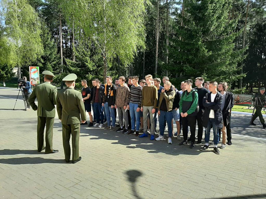 «День призывника» в Заводском районе г.Минска. Фотоотчет.