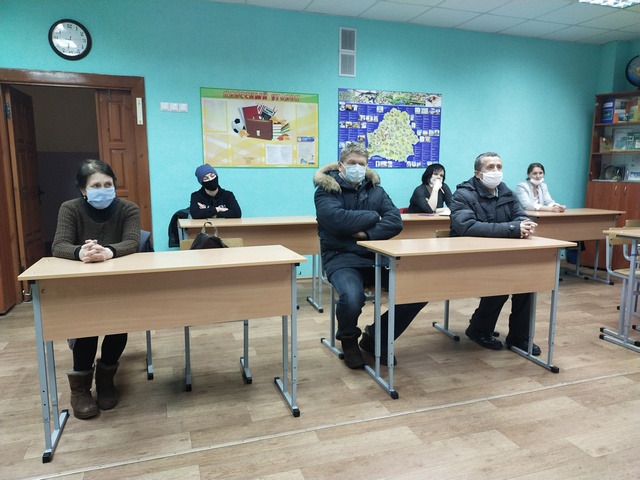 Встреча с населением по месту жительства заместителя главы администрации Заводского района г.Минска Зеленко Е.П.