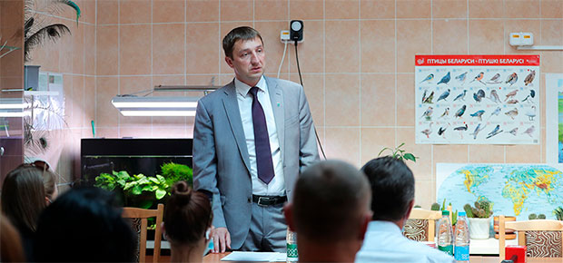 Артем Цуран провел встречу с трудовым коллективом Минского зоопарка.
