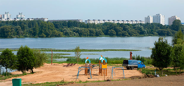 Зону отдыха «Жара» в Чижовке планируют открыть ко Дню города. Что уже сделано.