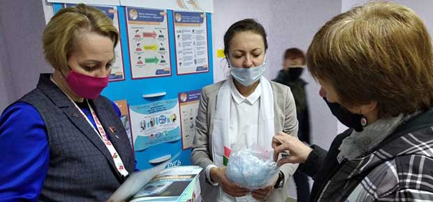 «Важно, чтобы люди были защищены». «Белая Русь» провела акцию, посвященную важности вакцинирования
