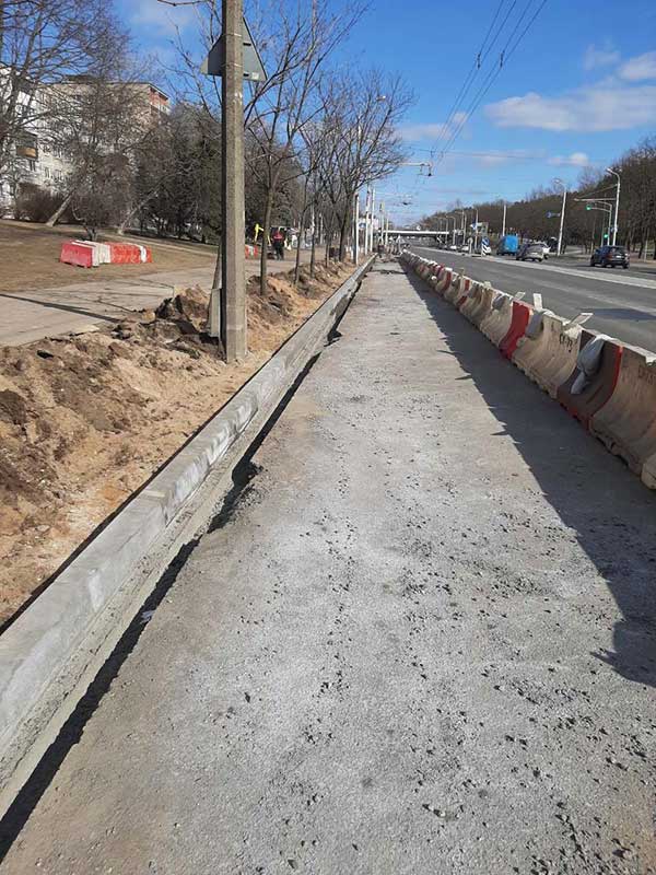 Объемы работ немалые. Как обустраивают инфраструктуру Национального футбольного стадиона в Минске