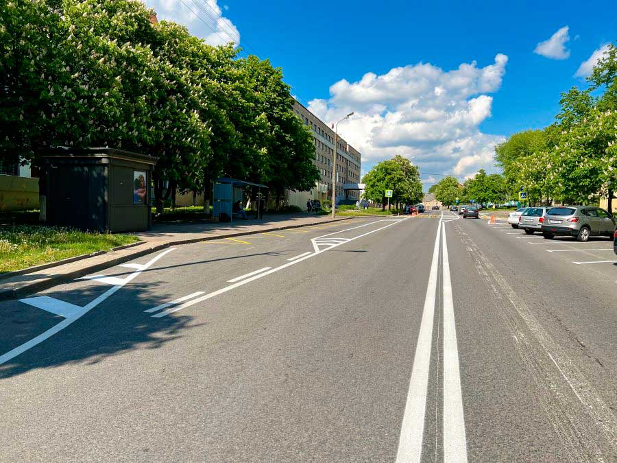 На ул. Варвашени усовершенствована организация дорожного движения