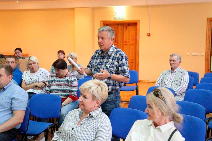 В Заводском районе состоялась встреча руководства администрации с населением