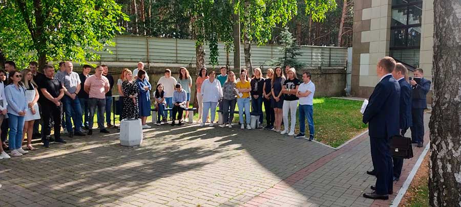Встреча руководства администрации с трудовым коллективом ОАО «Белагро Бел»