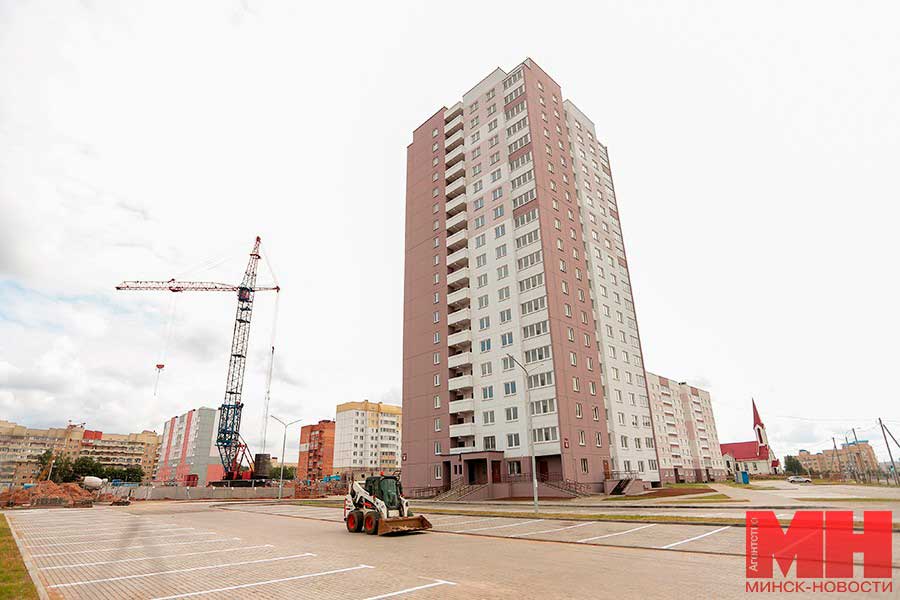 Строительство жилья в Чижовке-6 планируется завершить в феврале 2023 г.