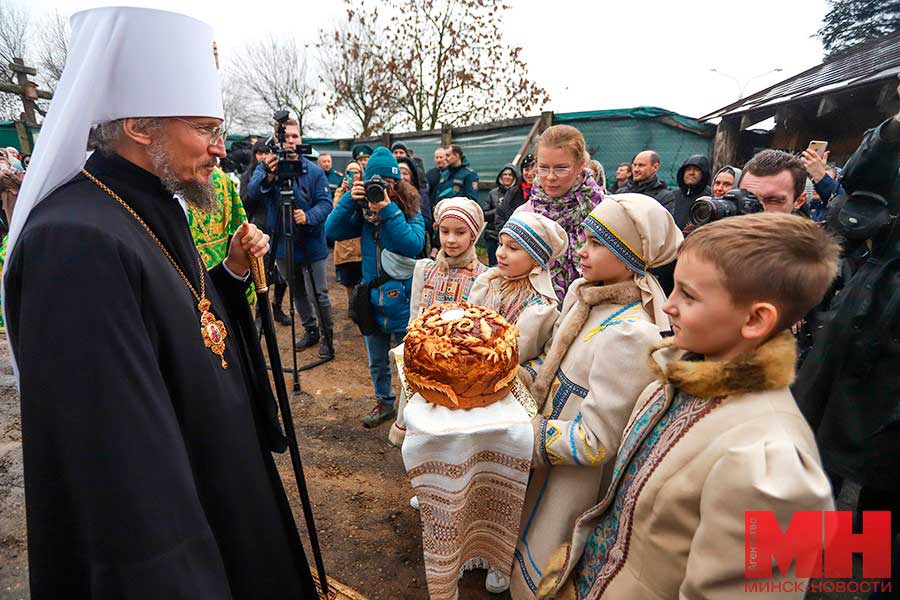 Самый большой в Беларуси купол украсил храм Благовещения Богородицы в Заводском районе