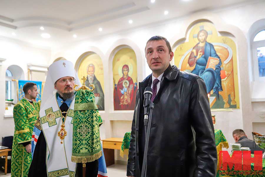 Самый большой в Беларуси купол украсил храм Благовещения Богородицы в Заводском районе