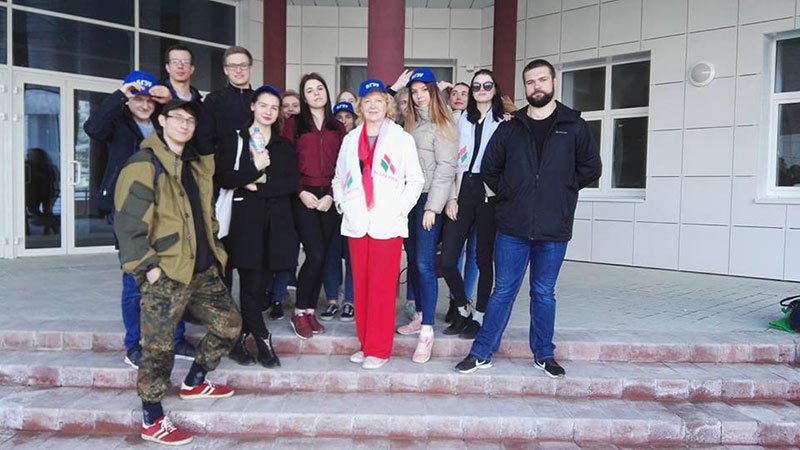 В рамках республиканского субботника члены РОО «Белая Русь» БГЭУ приняли участие: