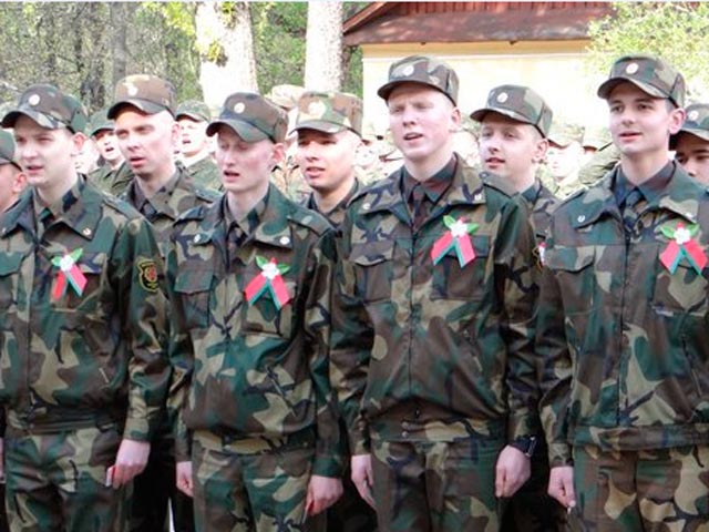 Торжественное вступление в ряды ОО «БРСМ»