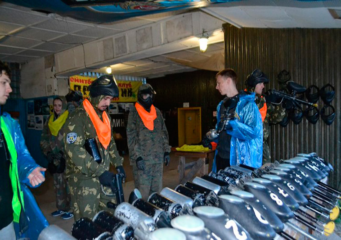 ТУРНИР ПО ПЕЙНТБОЛУ