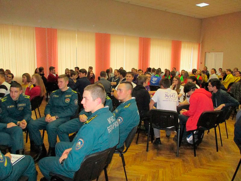 31 октября на базе ГУО «Гимназия № 14 г. Минска» прошла районная патриотическая интеллектуальная игра среди учащихся первичных организаций ОО «БРСМ» Заводского района г.Минска