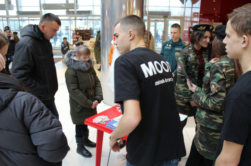 О правилах в акции «Безопасный Новый год!» в торговом центре 