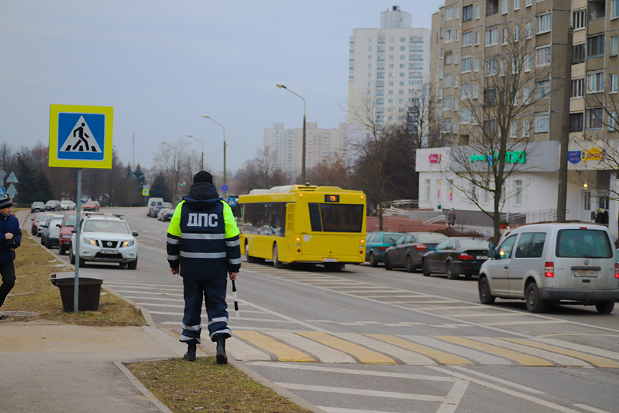 ГАИ Минска с 16 по 18 марта проведет мероприятия по профилактике ДТП с участием пешеходов